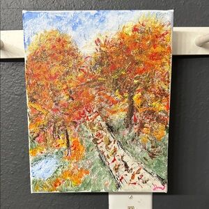 Autumn Pathway Canvas Art